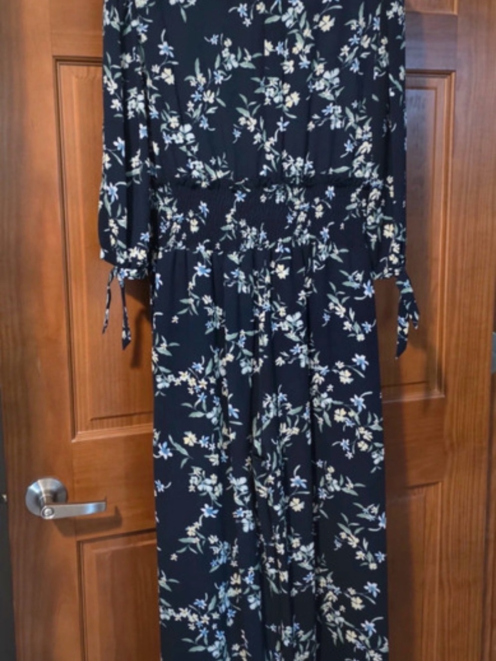 Floral jumpsuit Ralph Lauren women size large